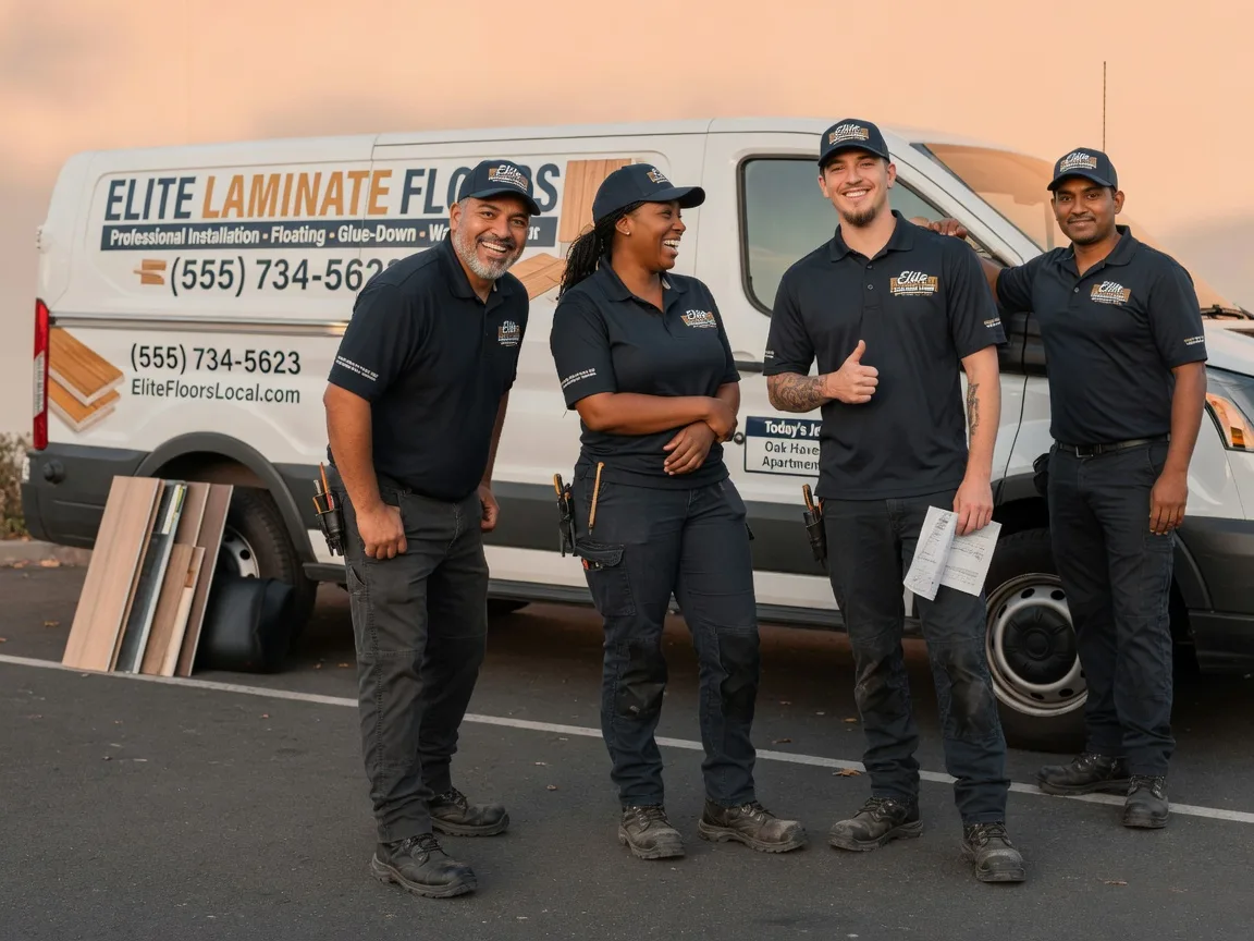 Laminate flooring installation company in Saybrook, IL